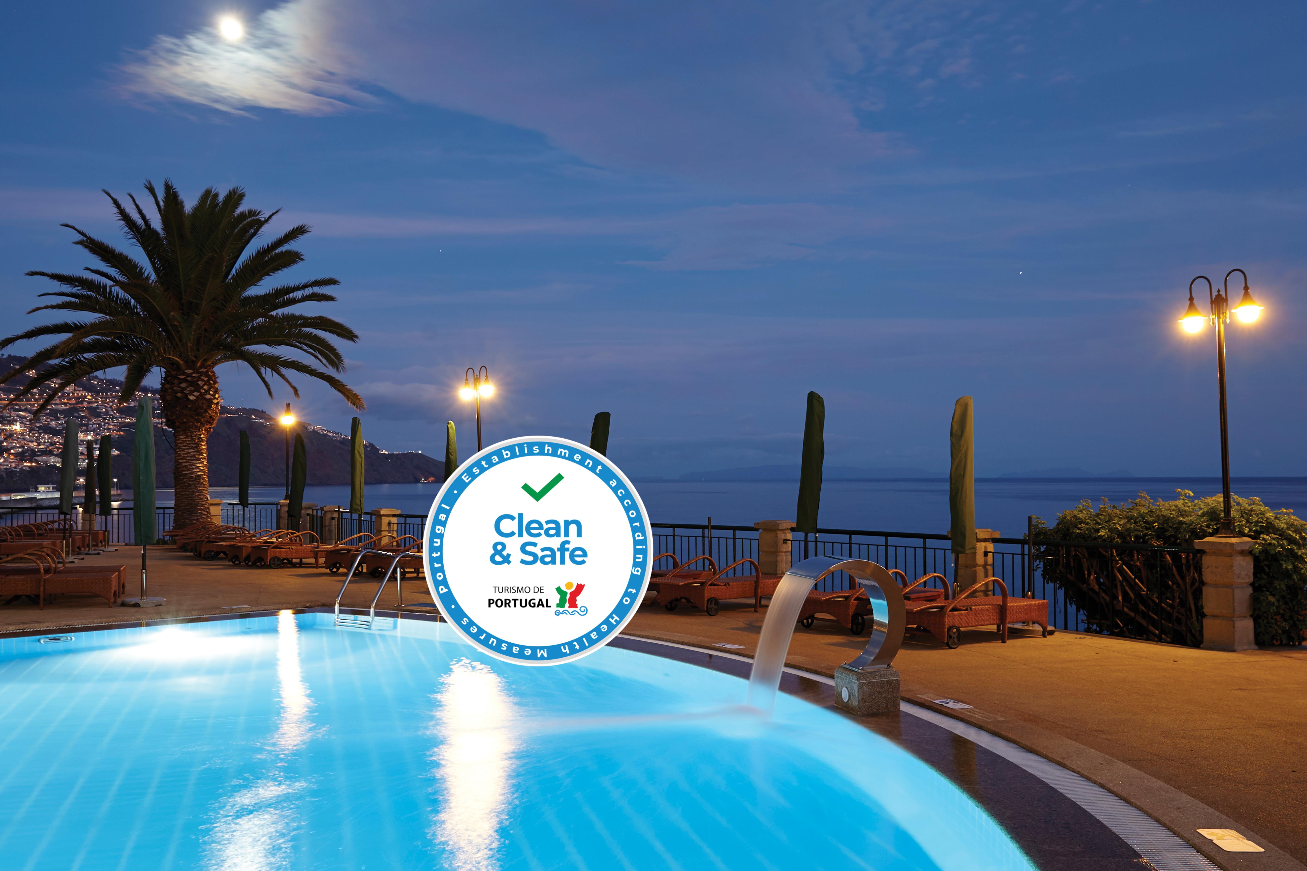 The Cliff Bay - Portobay Hotel Фуншал Екстериор снимка Clean & Safe stamp